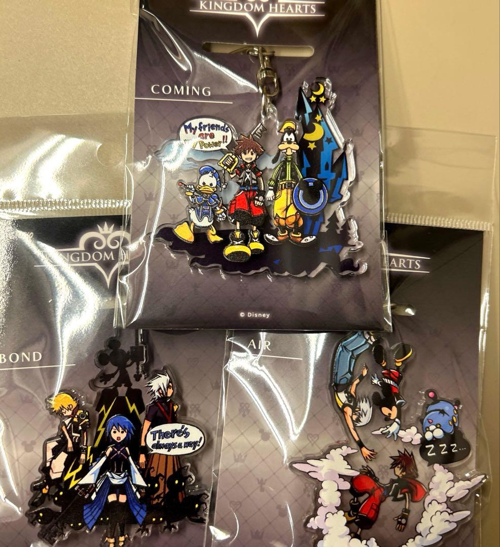 キングダムハーツ ロフト アクリルキーホルダー 3種類セット