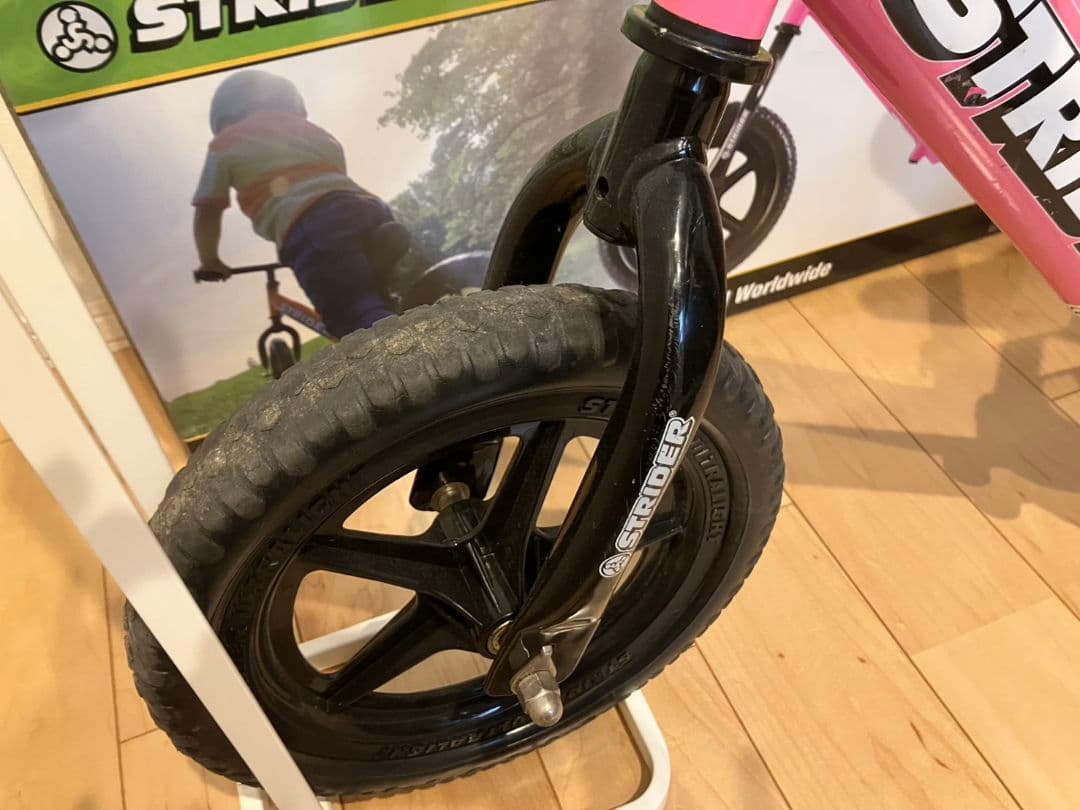STRIDER バランスバイク ピンク 12インチ スポーツモデル
