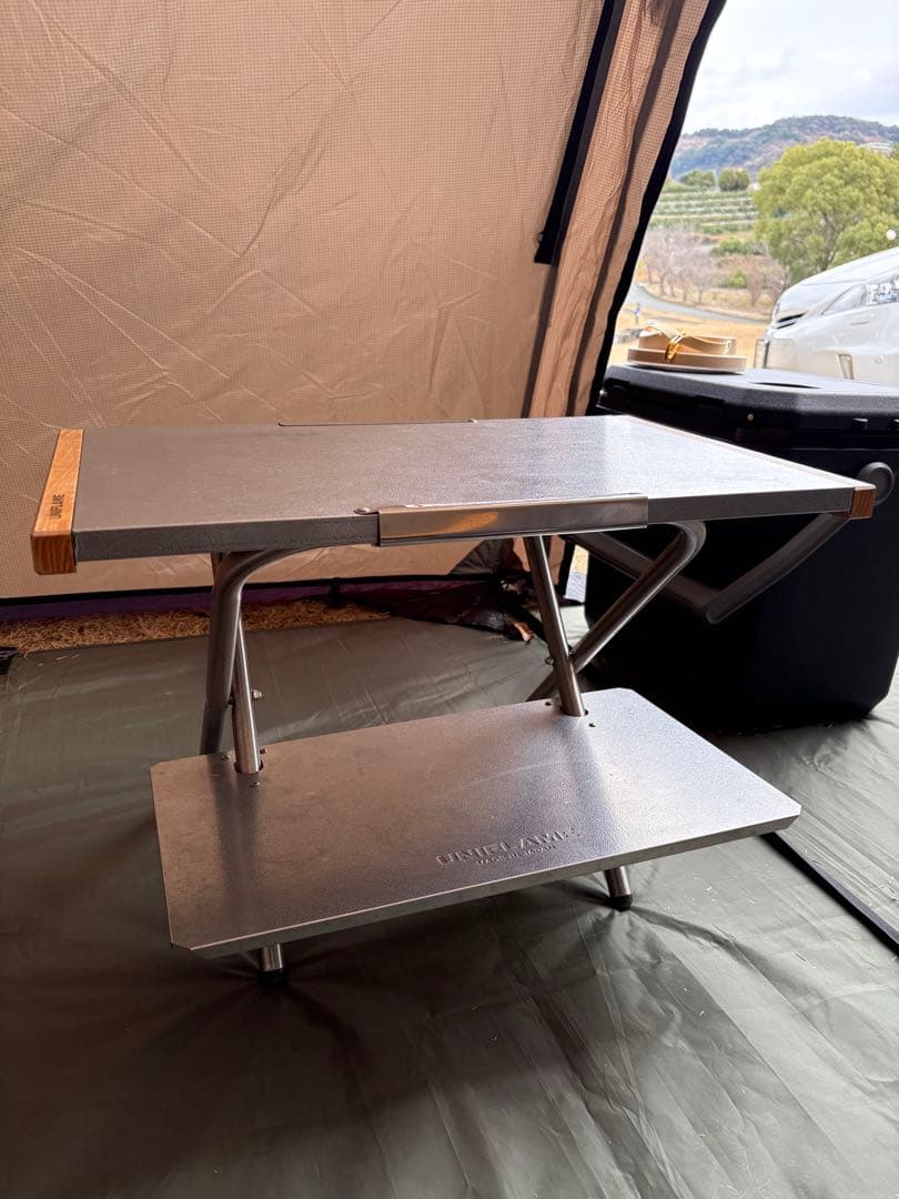 UNIFLAME 焚き火テーブル レッグラック付き