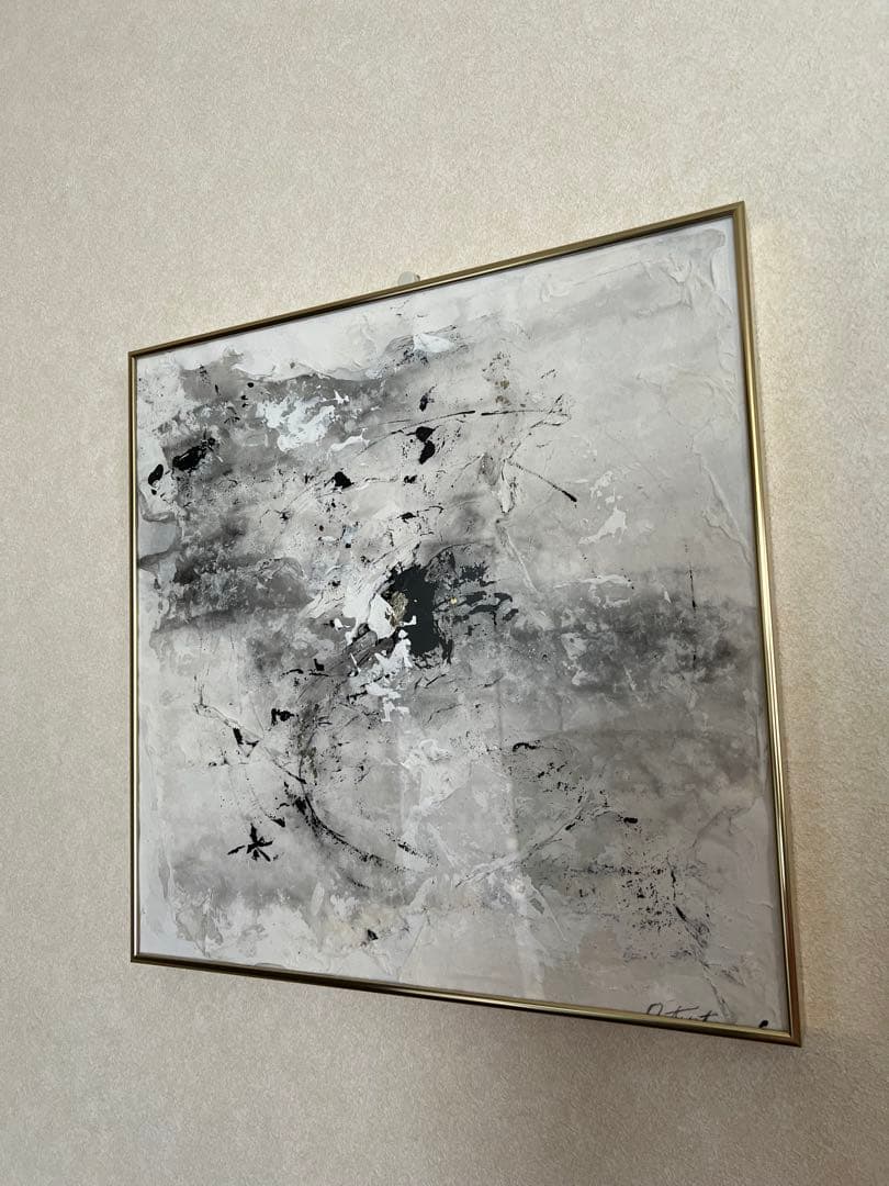 原画/額装済み/和風/禅/絵画/アート/抽象画/ニュアンス/モダン/ホテル/内装