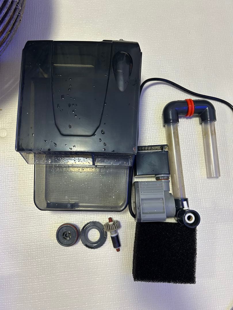 qq3プロテインスキマー ポンプ・フィルター付き