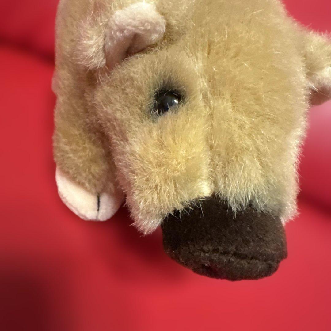 レトロ　ぬいぐるみの山英　イノシシ(うり坊)　ぬいぐるみ