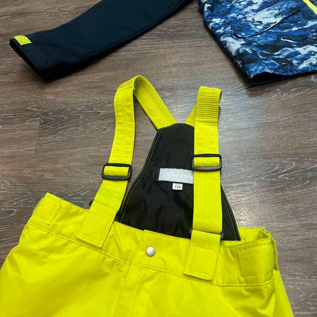 フェニックス 美品　セットアップ　スキーウェア　男の子　140