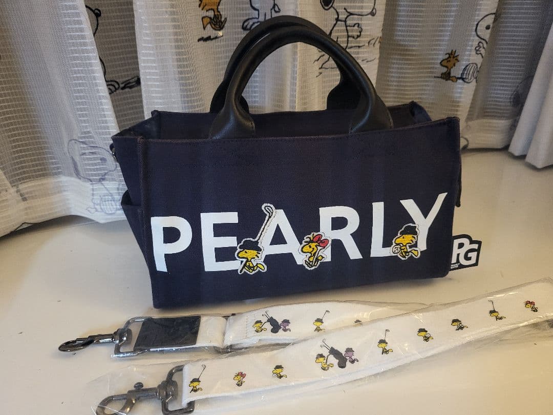 パーリーゲイツ　スヌーピーコラボ　カートバック ウッドストック