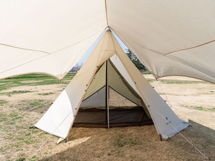 タープ エクステンション テント4 アイボリー FES-432