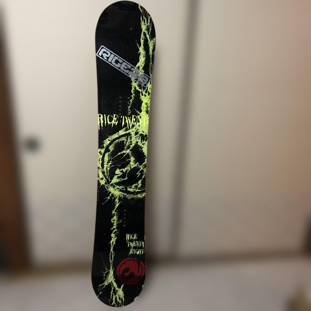 RICE28 RT9 152cm スノーボード 中古 限定色　グラトリ