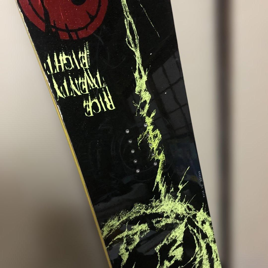 RICE28 RT9 152cm スノーボード 中古 限定色　グラトリ