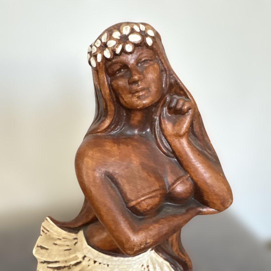 彫刻・オブジェ Treasure Craft Hula Girl Hawaii 04