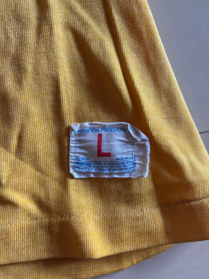 champion フットボールTシャツ　L