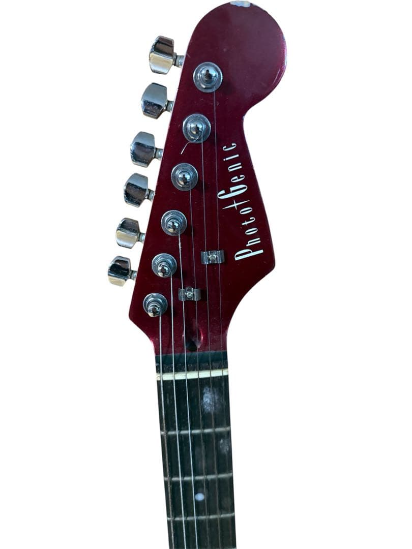 PhotoGenic エレキベース レッド フェンダーケース付き