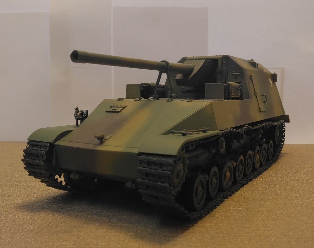 1/35完成品 旧日本軍日本陸軍 試製五式砲戦車ホリⅠ機甲駆逐戦車模型プラモデル