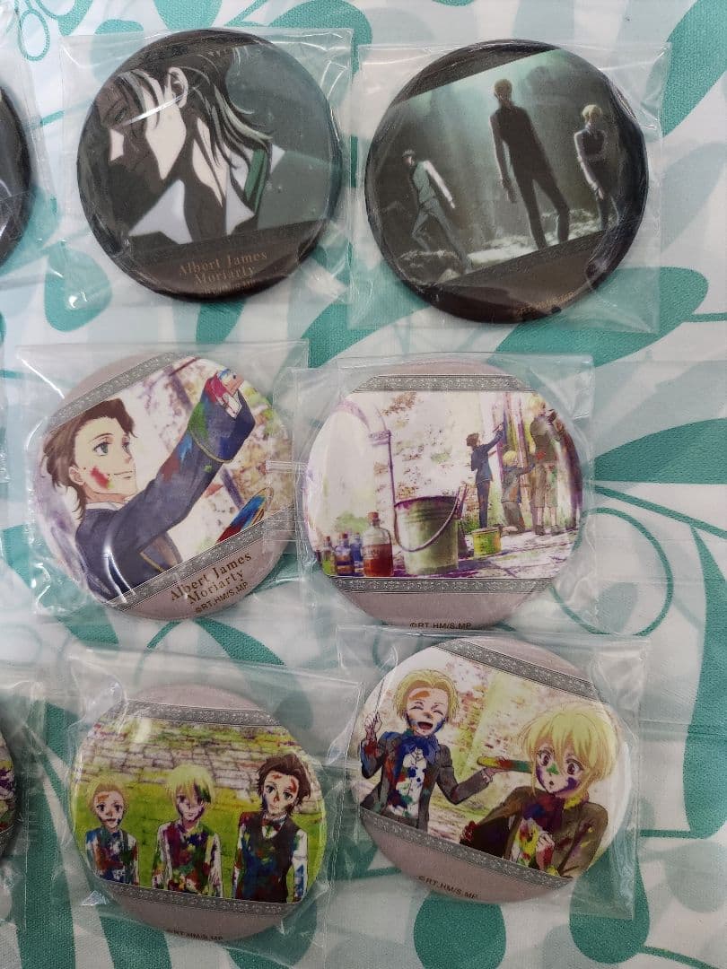 憂国のモリアーティ ED キャラバッジコレクション コンプリートセット