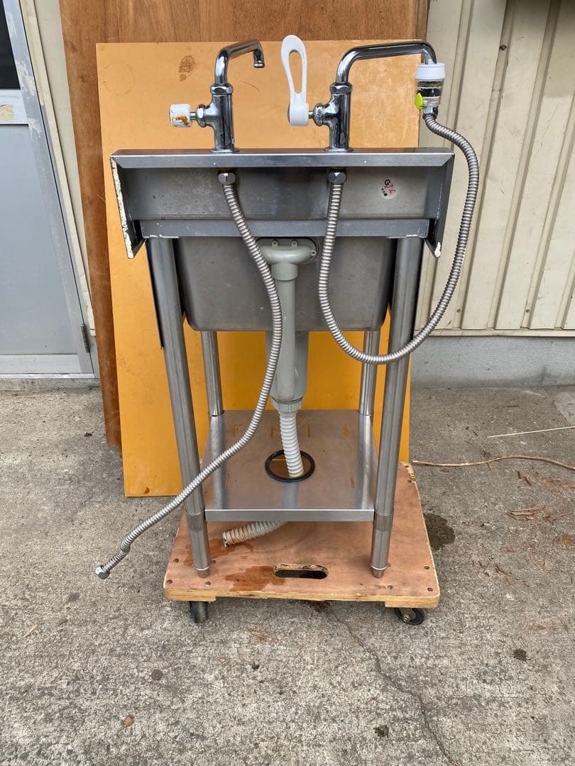 業務用 1槽シンク 流し台 450×450×900 厨房機器