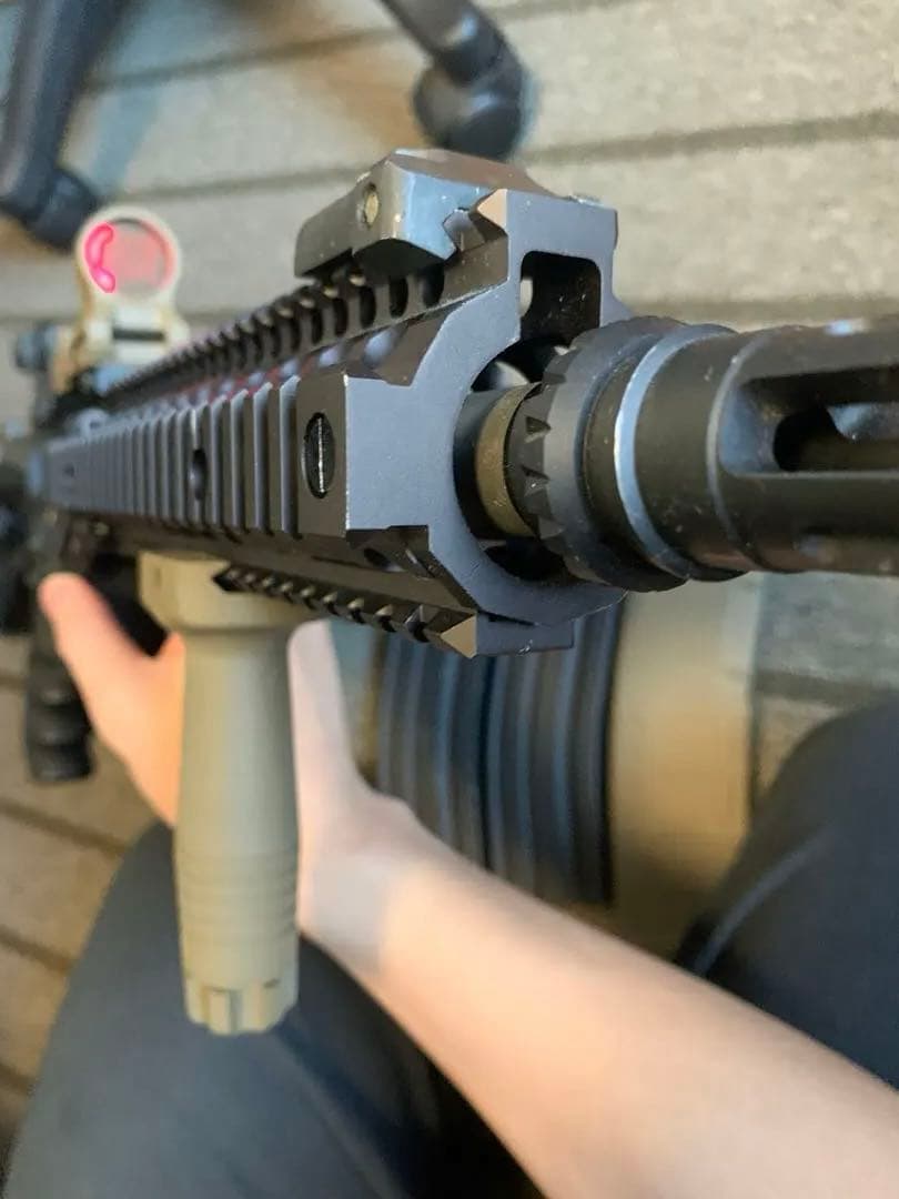 次世代電動ガンソップモッドm4カスタム　マガジン3本付き　バッテリー2本付き