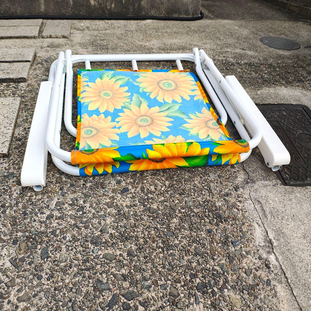 ※本日限定 24時まで※折りたたみ式アウトドアチェア 2脚セット 昭和レトロ