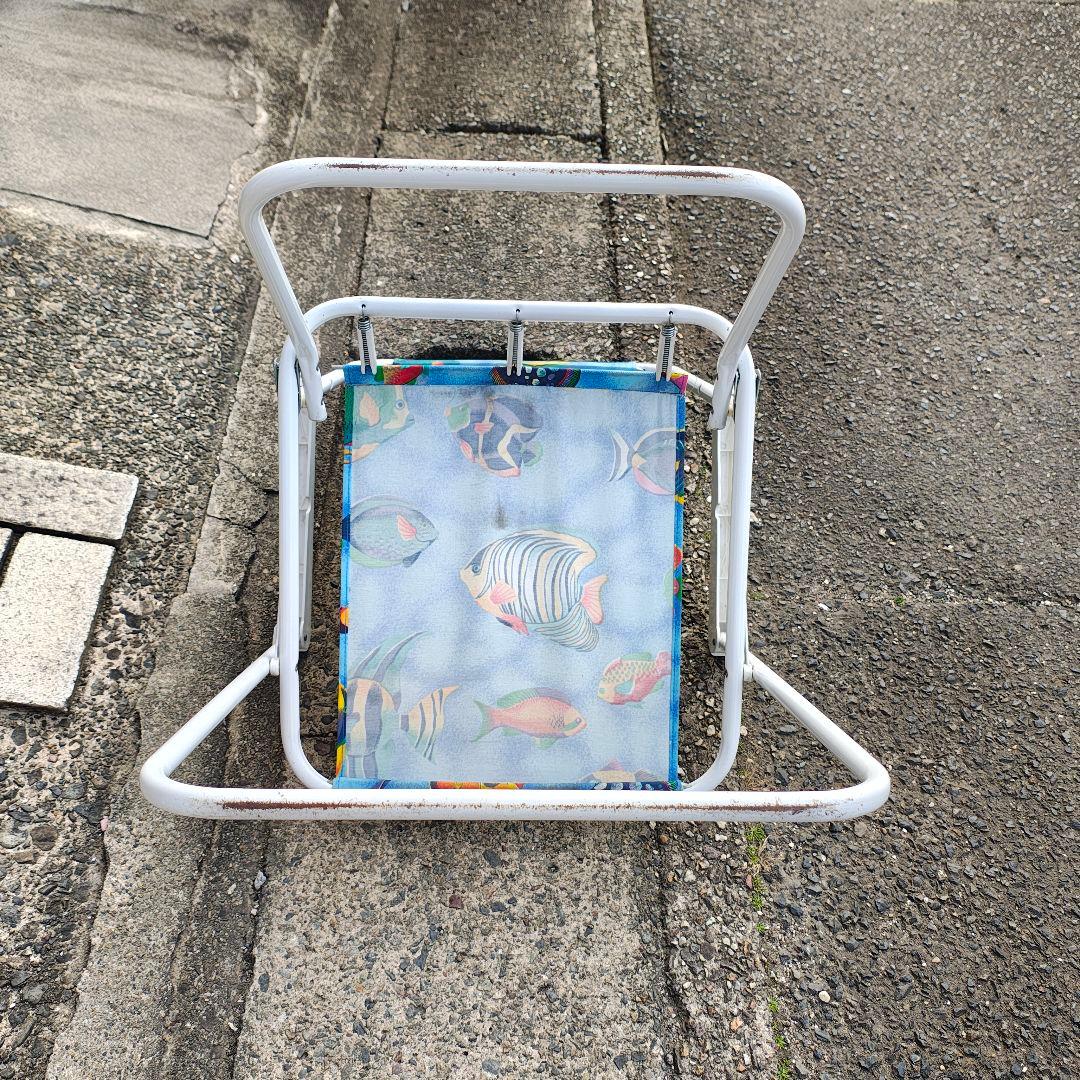 ※本日限定 24時まで※折りたたみ式アウトドアチェア 2脚セット 昭和レトロ