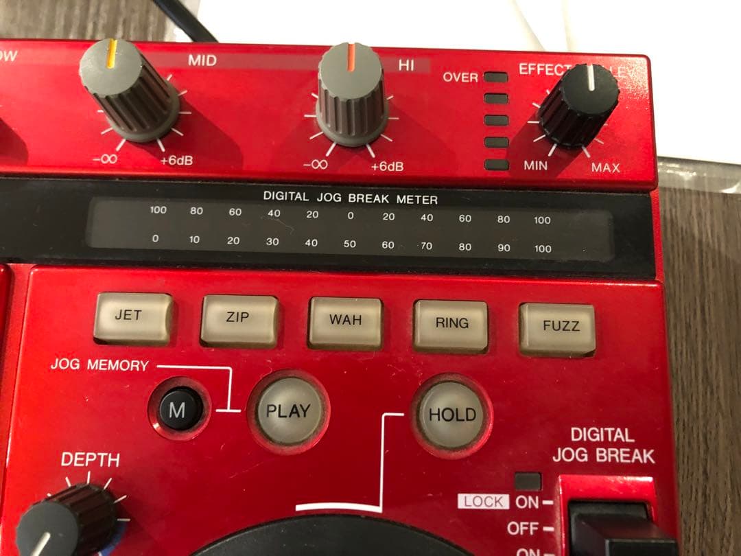 Pioneer EFX-500 DJエフェクター レッド