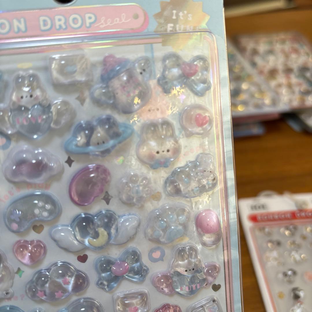 ボンボンドロップシール　１０枚セット