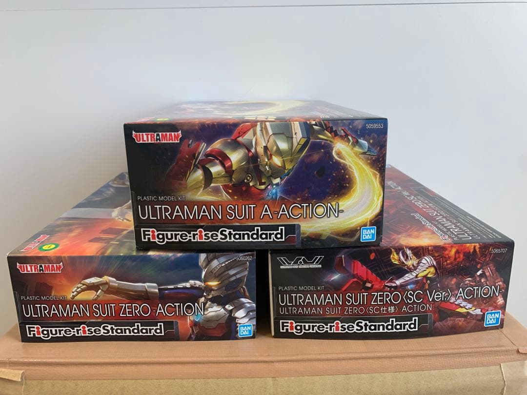 新品未開封✨ウルトラマンフィギュア3種セット