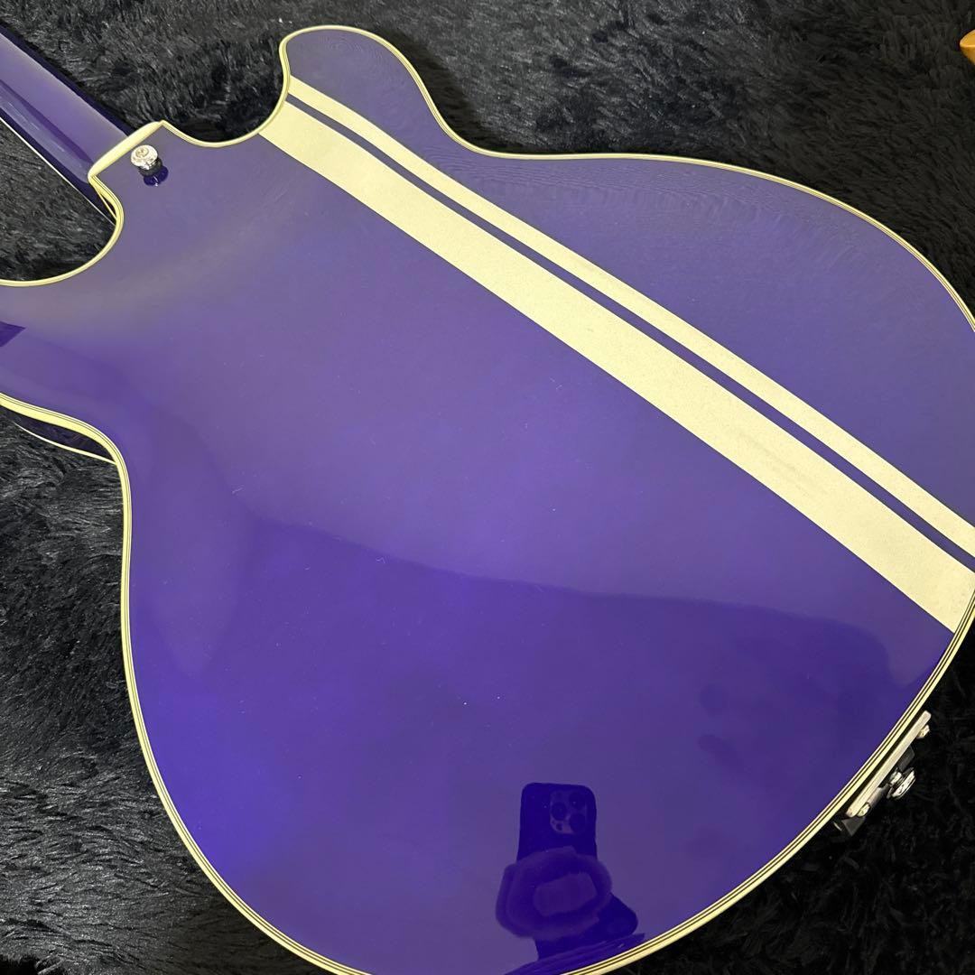 激レア banez ASR76T-PURPLE-12 セミアコ エレキギター