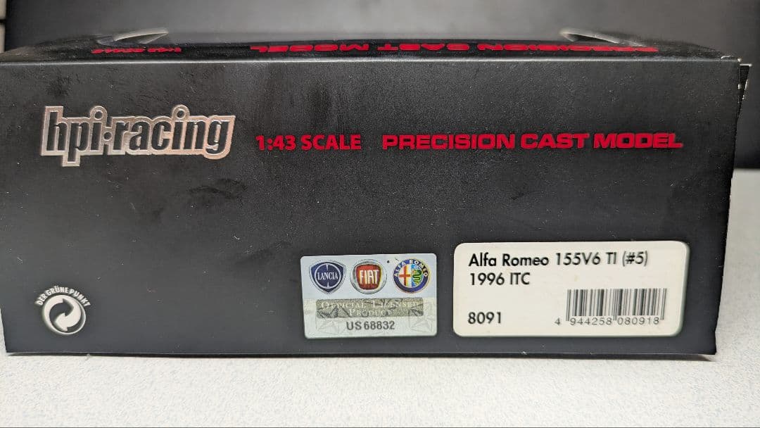 HPI Racing アルファロメオ155 96ITC 白マルティニ　ラリーニ