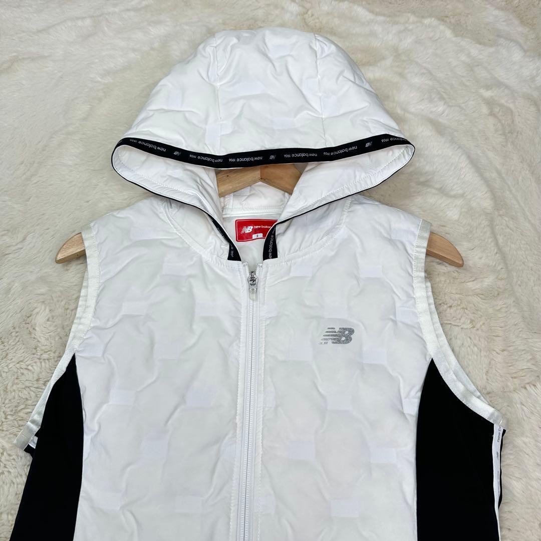 ✨美品✨ニューバランスゴルフ ゴルフ5限定 チュニック丈 中綿ダウンベスト 2