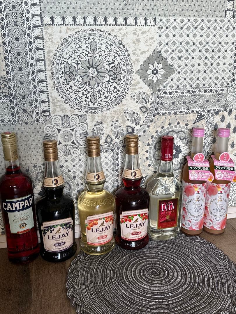 写真2枚目3枚目のリキュール 15本セット カンパリ ヨーグリート　カルーア