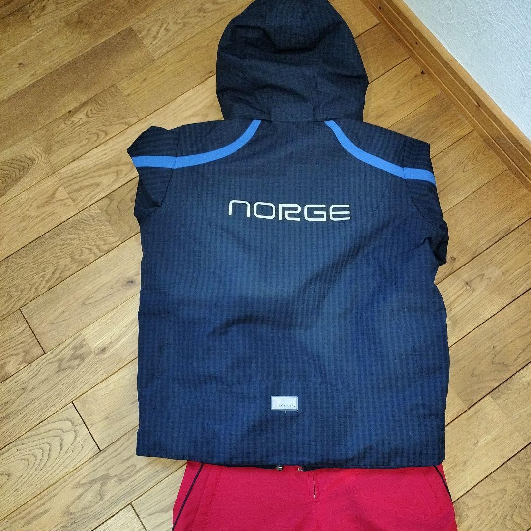 Phenix 子ども用スキーウェア ネイビー/レッド 140