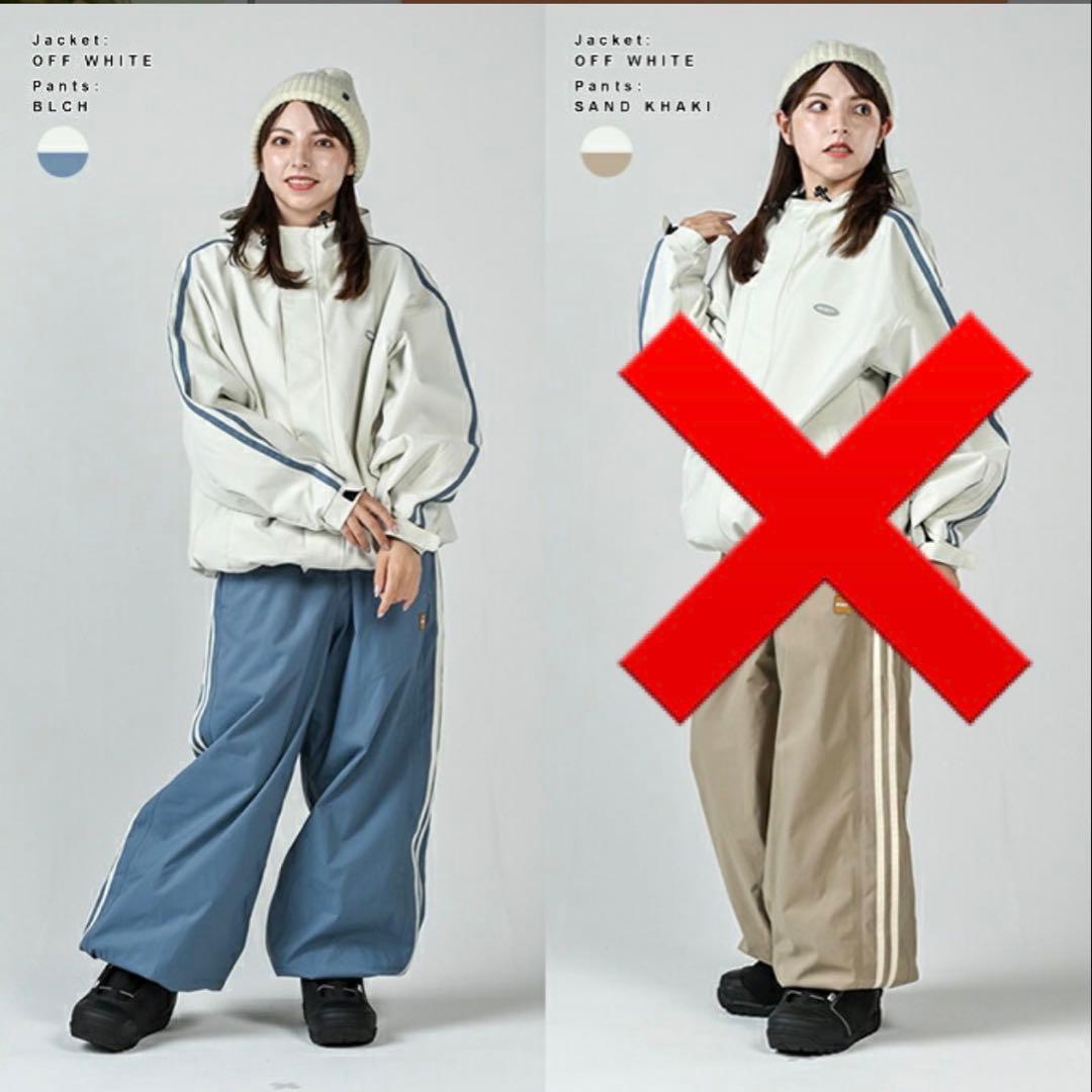 6KNOT シックスノット スノーボードウェア上下セット