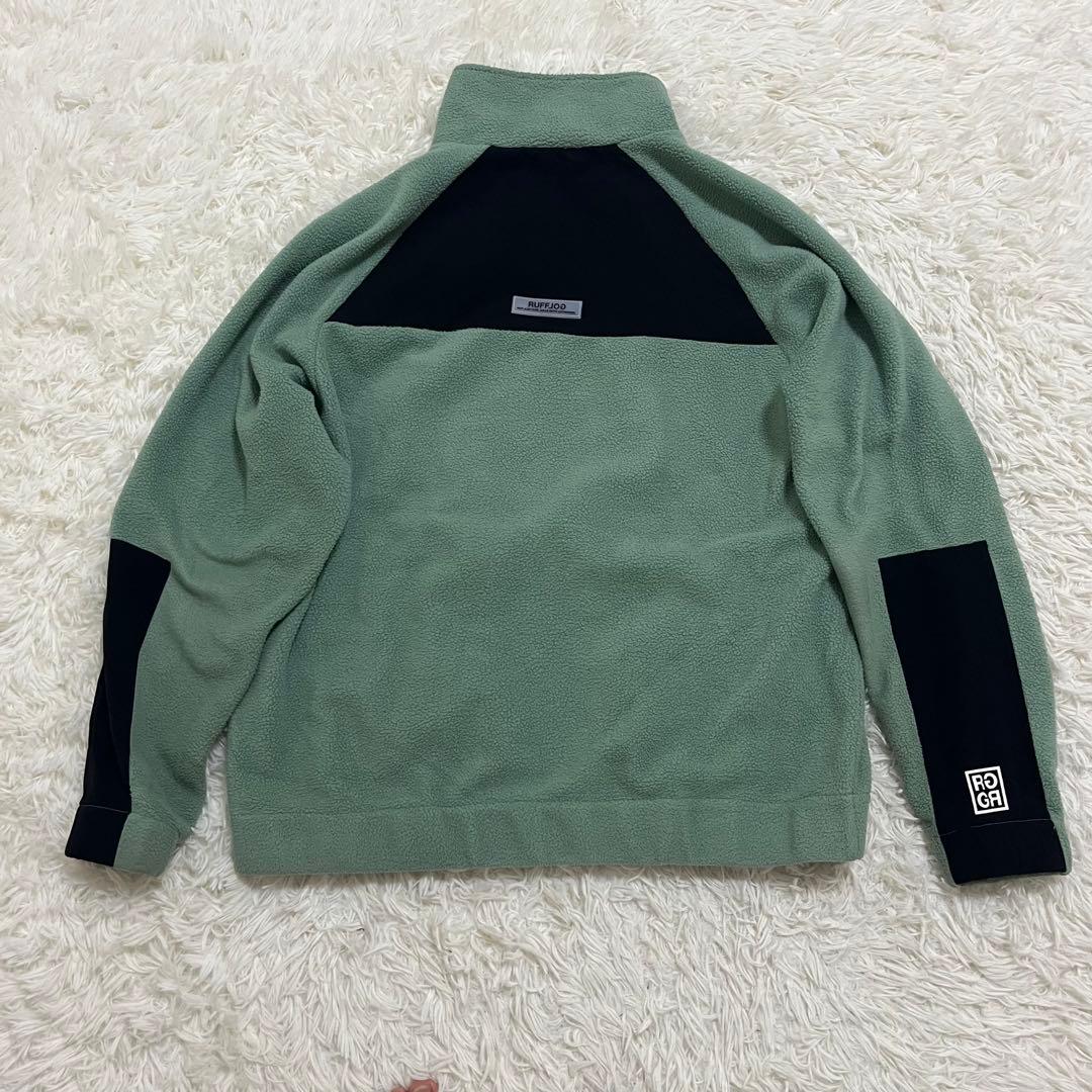RUFFLOG フリースジャケット　グリーン　XXLゴルフウェア　ラフロッグ