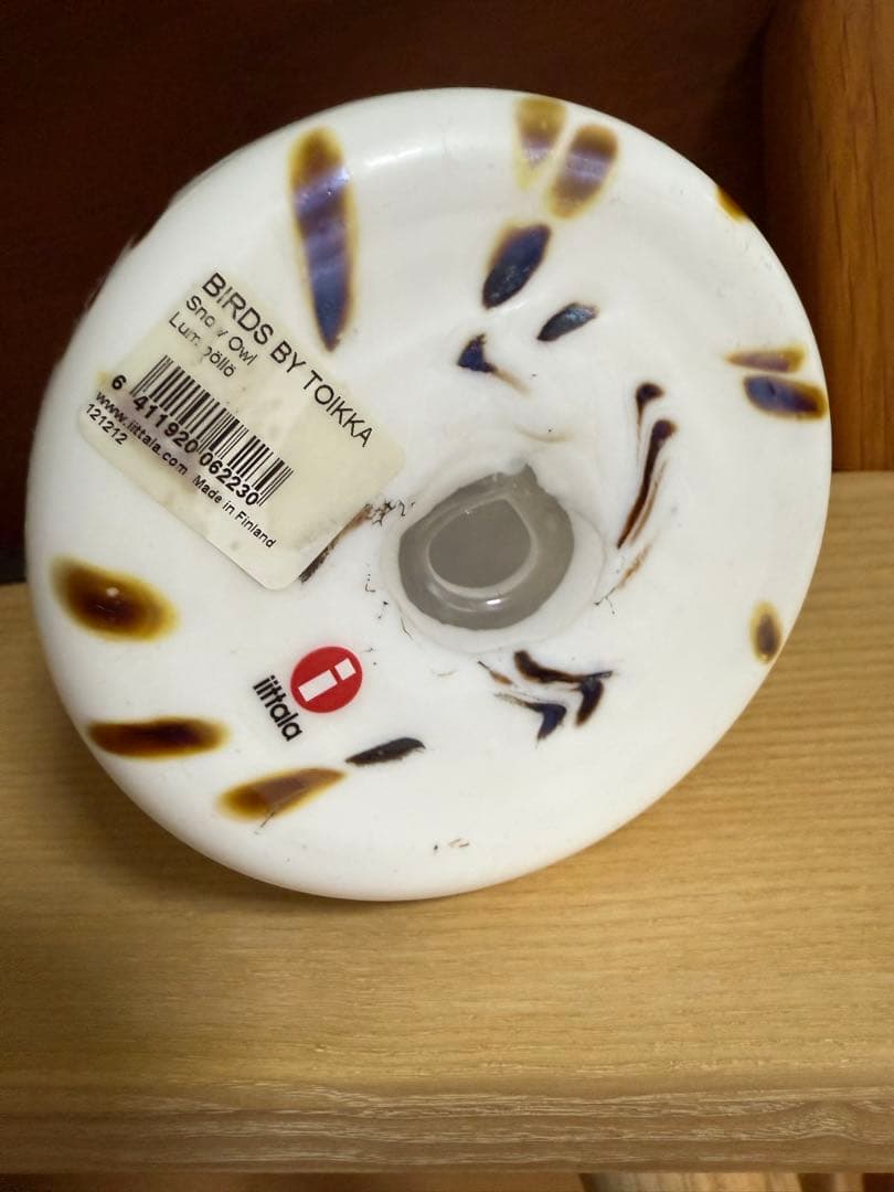  イッタラ　バード　owl white オウル　フクロウ