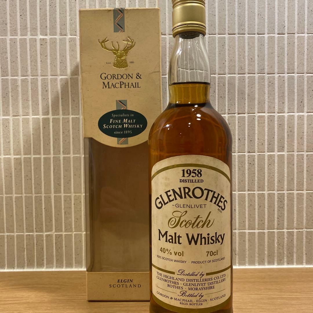 ￼GRENROTHES - GRENLIVET 1958年　シングルモルト