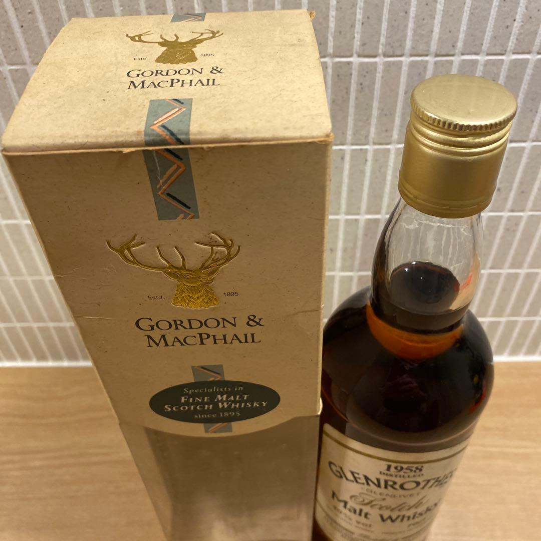 ￼GRENROTHES - GRENLIVET 1958年　シングルモルト