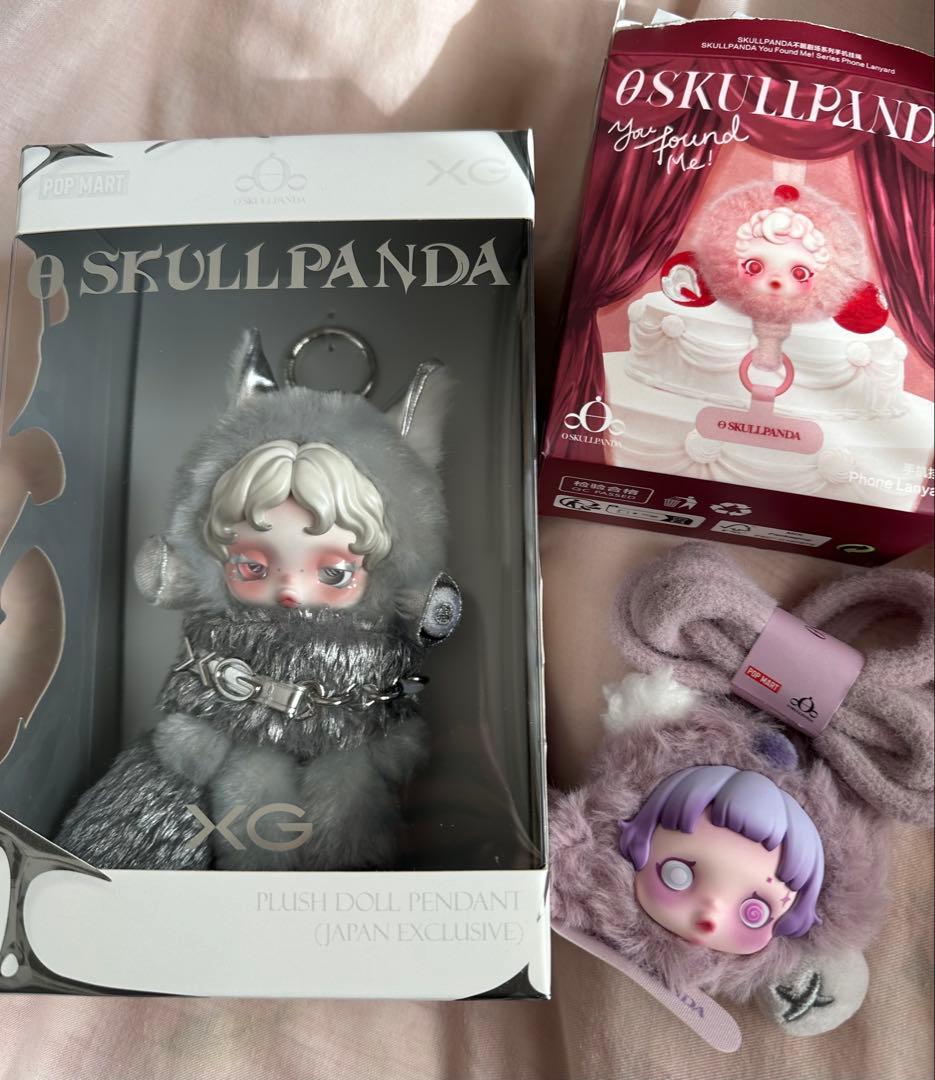 スカルパンダXG You Found Me Phone Bear スマホショルダ