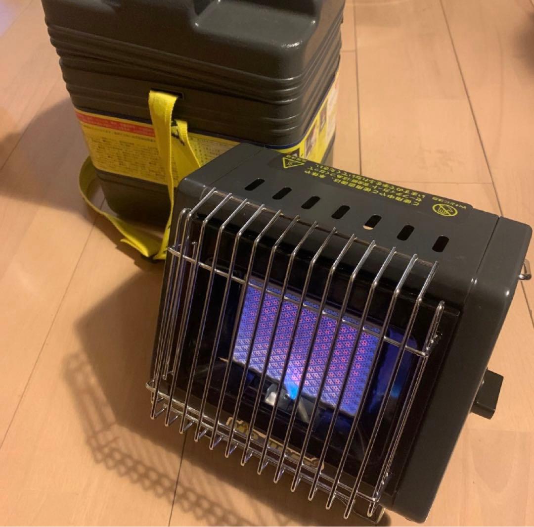 廃盤【ニチネン】ミスターヒート KH-011 ケース付き カセットガスストーブ