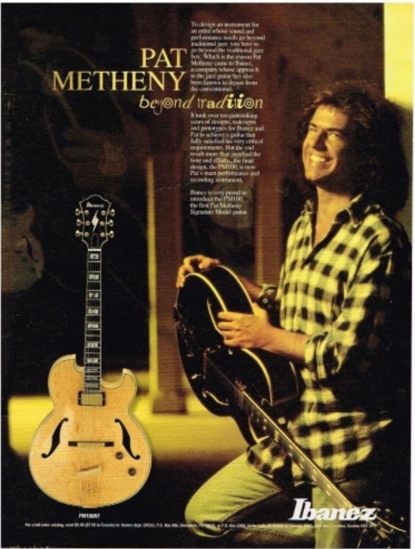 Ibanez PM120 Pat Metheny Signature フルアコ