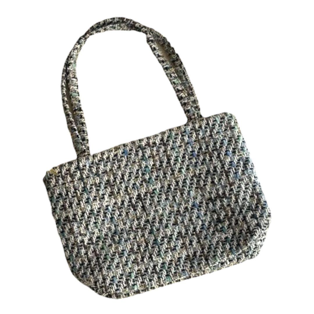 ゆ*ん様 【新品未使用】 CHANEL ツイード スパンコール ハンド トートバ