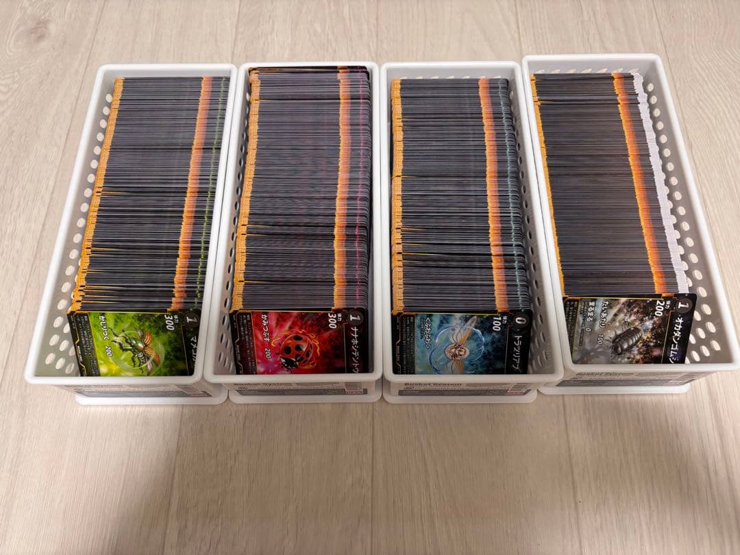 虫神器引退品！白銀コントロールデッキ付き！ LR32枚、SR330枚！！