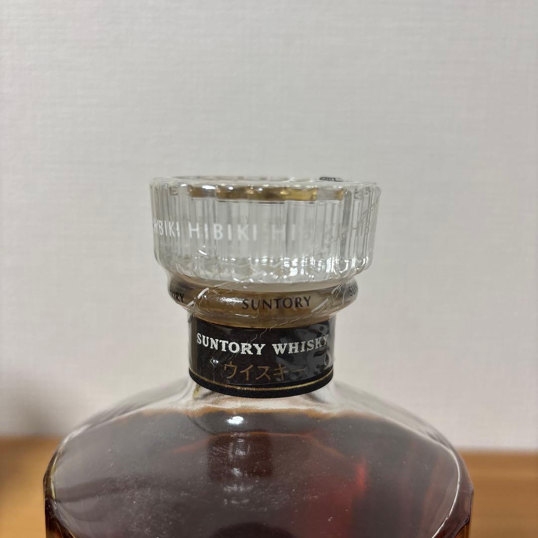 サントリーウイスキー　響21年　金キャップ　旧ボトル　未開封❹