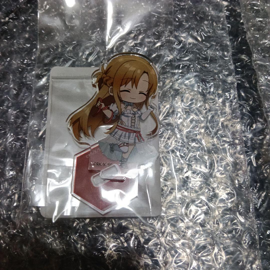 B賞 Ｃ賞 D賞 おまけ アスナバースデーオンラインくじ アクスタ 缶バッジ