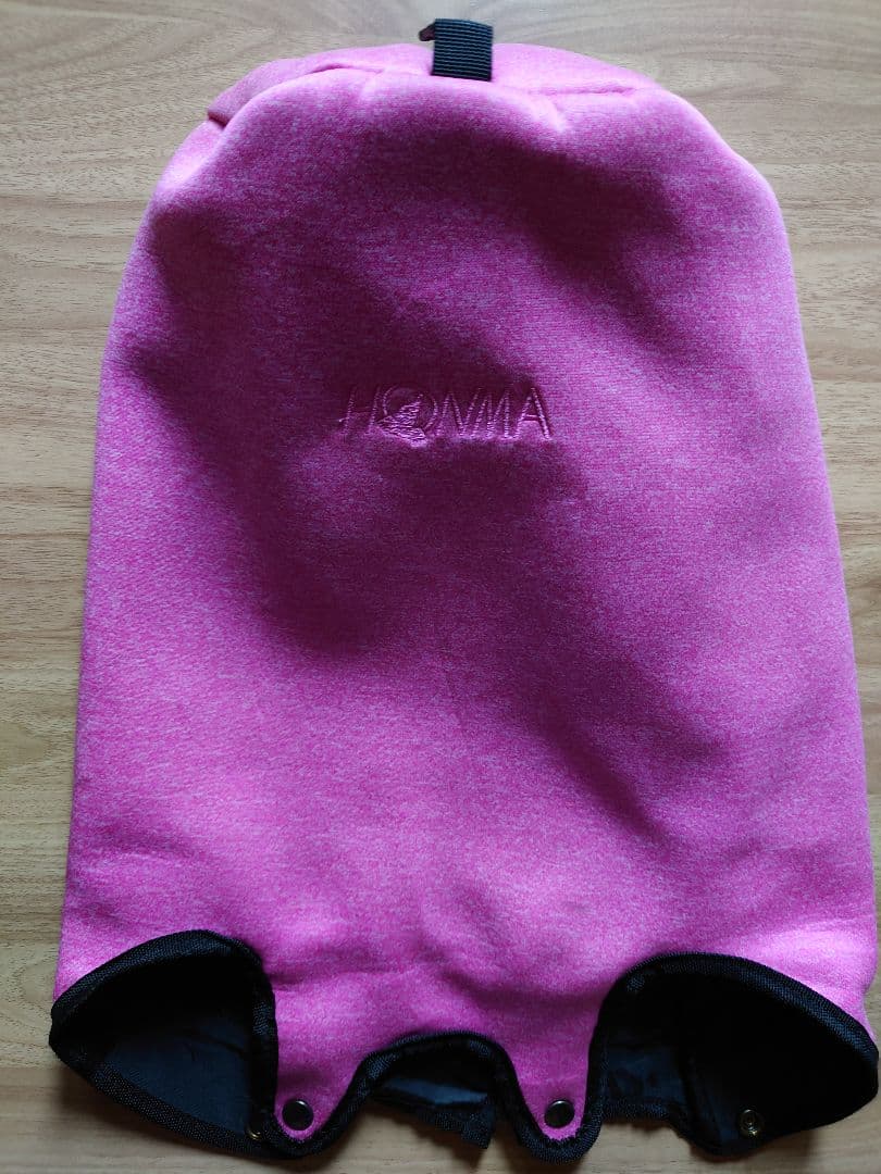 ホンマセット　ピンク スタンド式 キャディバッグ　カートバッグ　アイアンカバー