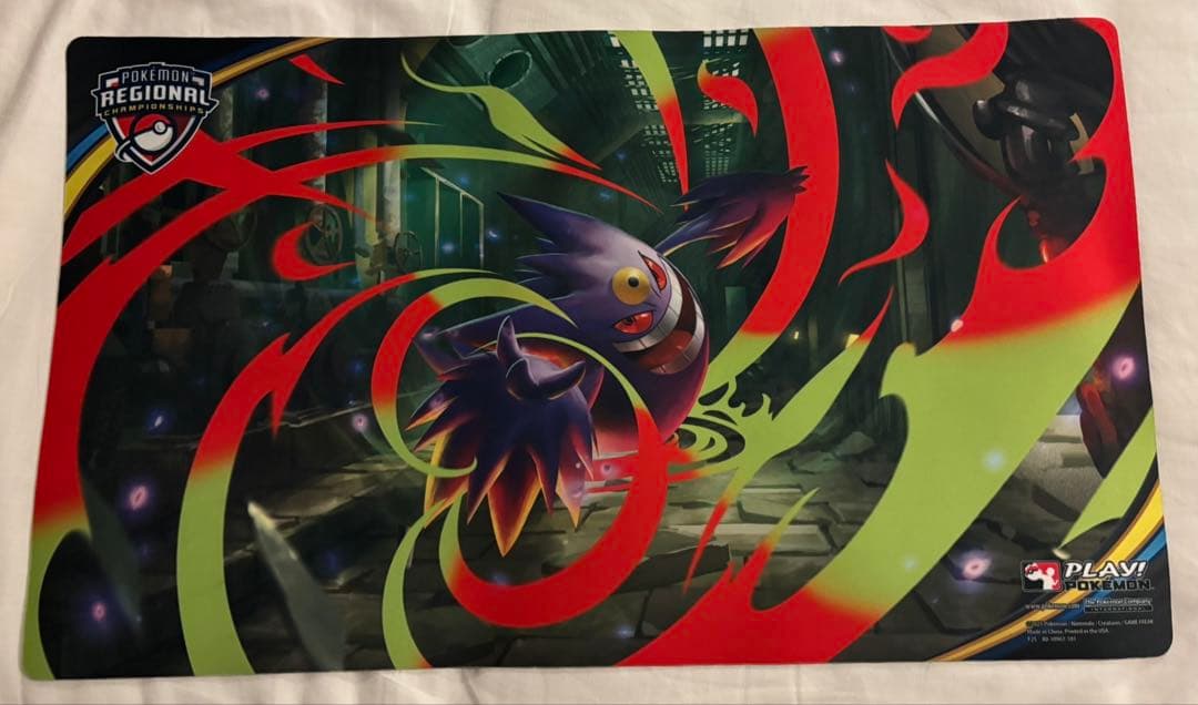 ポケモンカード 海外限定 メガゲンガー　リージョナル　プレイマット