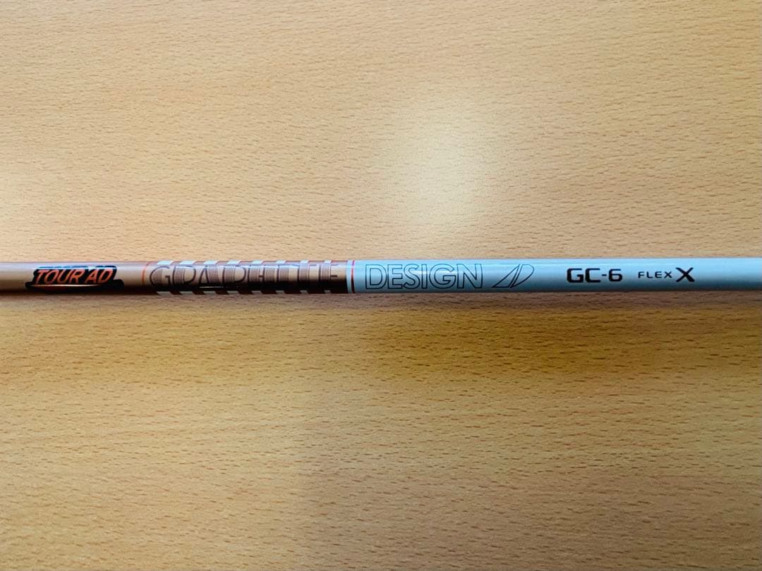 TOUR AD GC-6 X シャフト フレックスX ピン　ドライバー用　1w