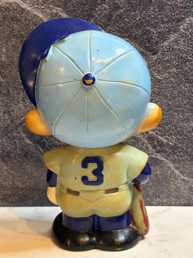 《 激レア 》 三井銀行 バトンちゃんホームラン坊や貯金箱　人形