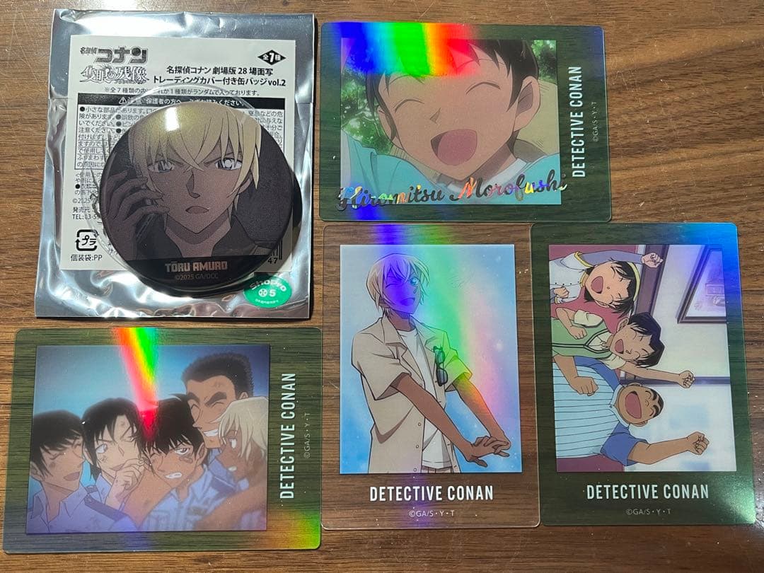 名探偵コナン　まとめ売り安室透　降谷零　ぱしゃこれ　街歩き　缶バッジ　諸伏景光