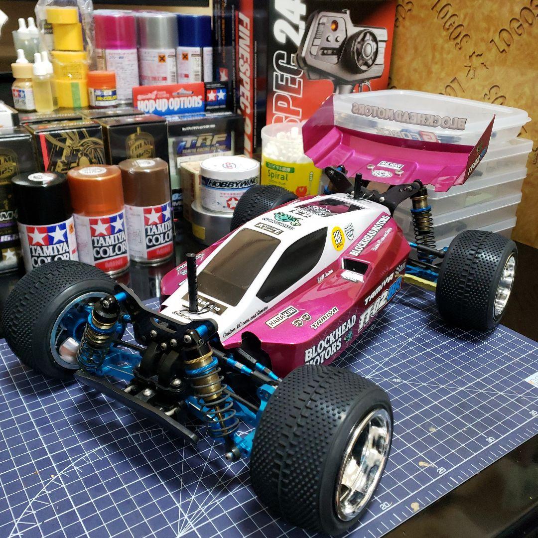 タミヤ TT-02BR フルオプション ハイエンド 4WD ピンク プロポセット