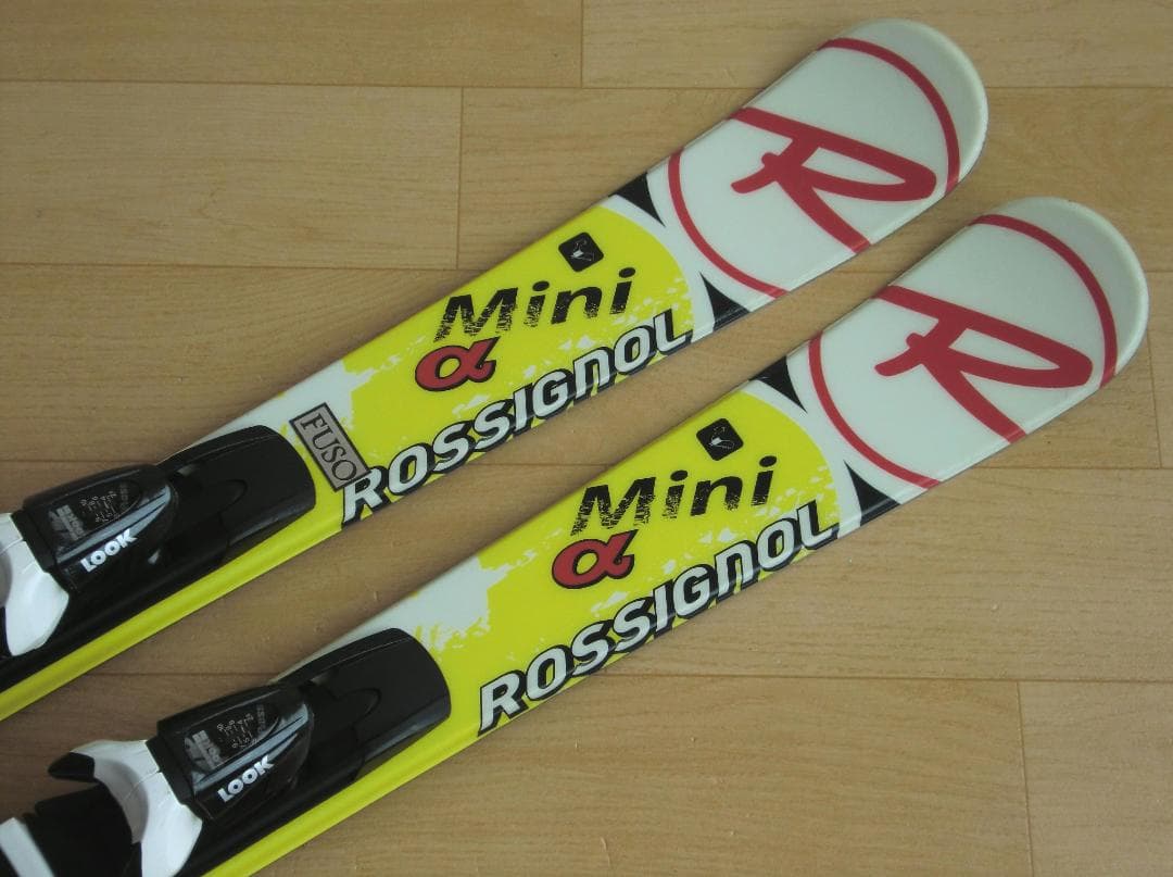■■11月限定■送料無料ロシニョールmini α Rockerミッドスキー123