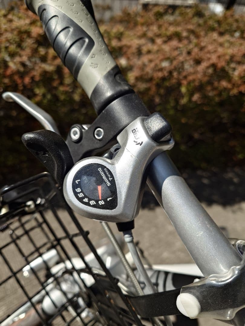 Citroën ホワイト 折りたたみ自転車 7段変速