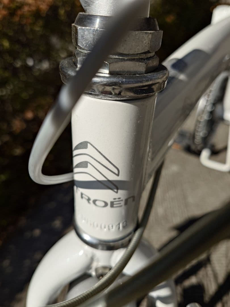 Citroën ホワイト 折りたたみ自転車 7段変速