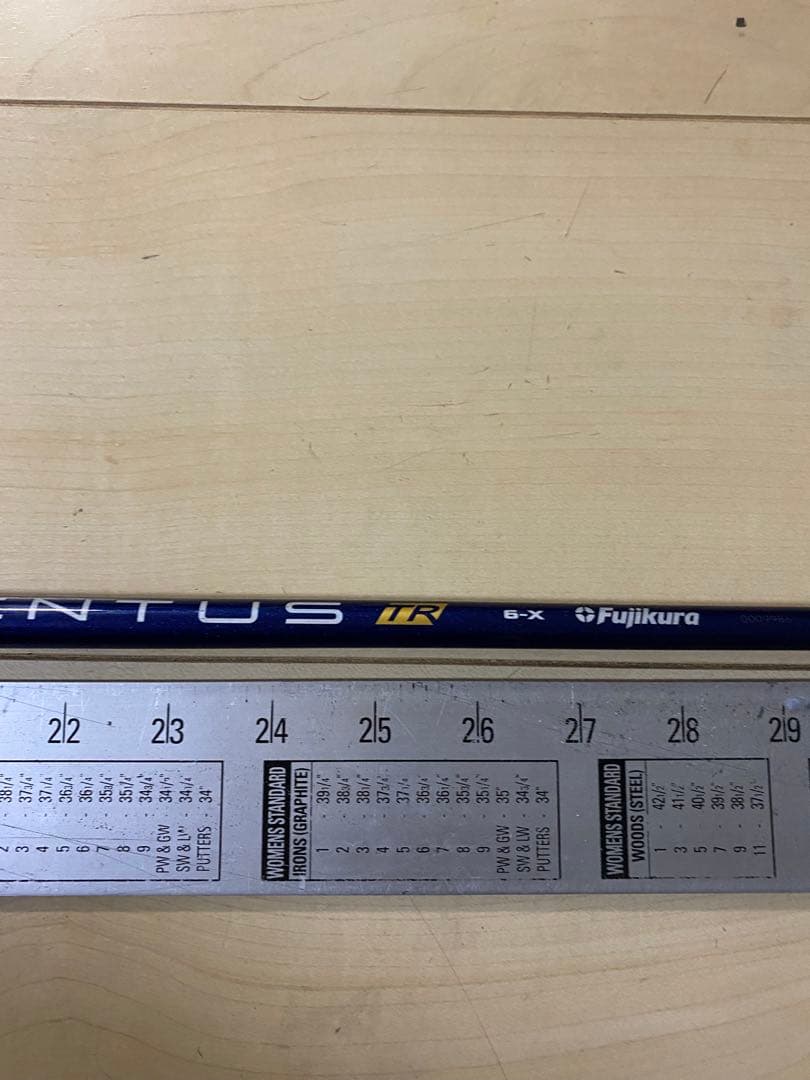 565 フジクラ　ベンタスブルーTR 6X ピンスリーブ付　ドライバー用